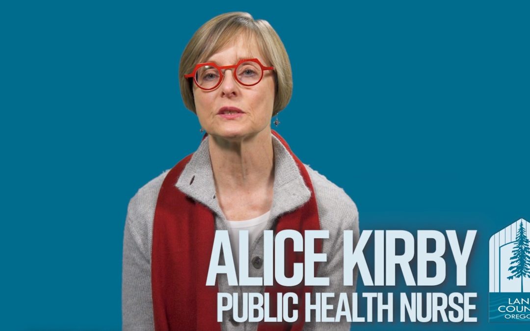 Public Health Nurse Alice Kirby explains COVID-19 in a short video