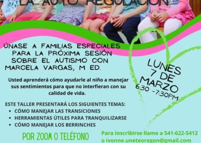 Spanish-Language Parenting Workshop on Autism & Behavior