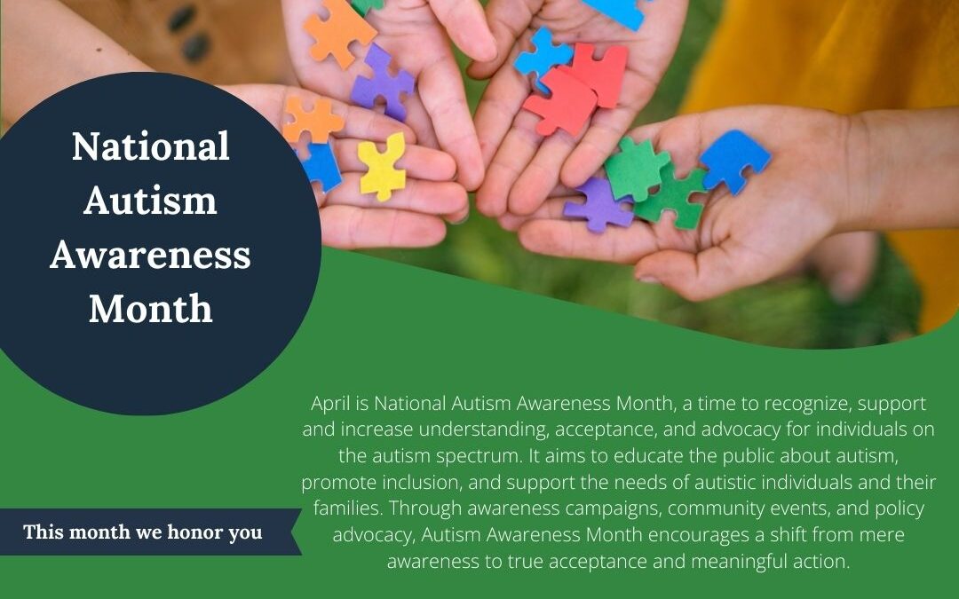 April is Autism Awareness Month