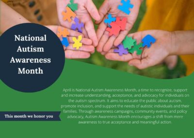 April is Autism Awareness Month