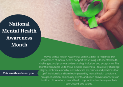May is Mental Health Awareness Month