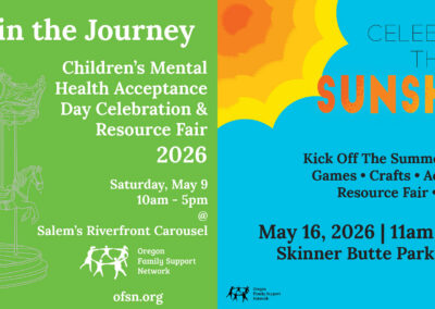Joy in the Journey: Celebrating Children’s Mental Health Action (Acceptance) Day Across Oregon
