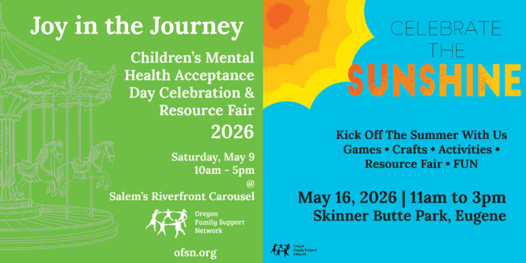 Joy in the Journey: Celebrating Children’s Mental Health Action (Acceptance) Day Across Oregon